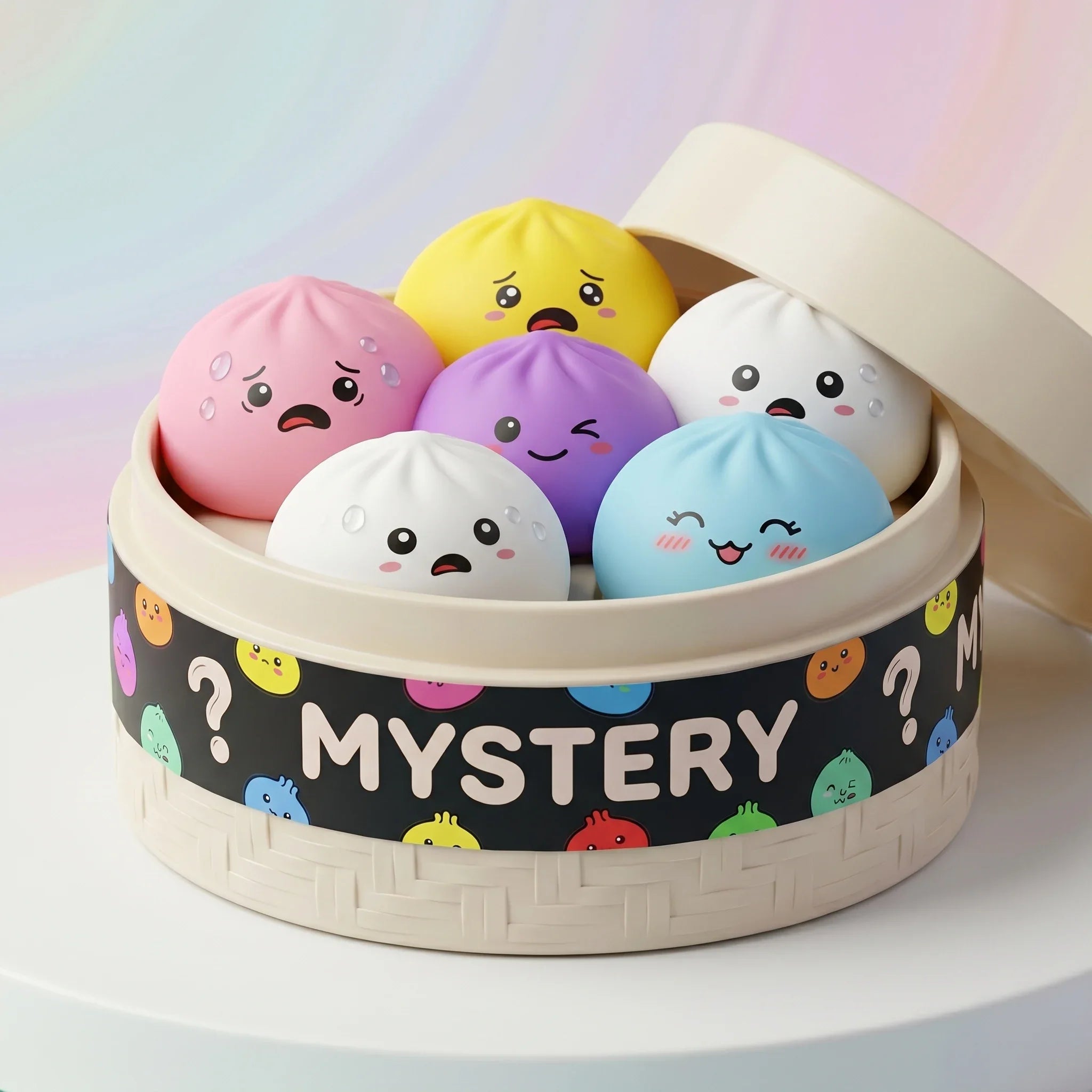 Mystery Dumpling Squishy | Blind Box Surprise Toys – Squishy