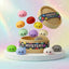 Tiny mini mystery squishy dumplings multipack front view