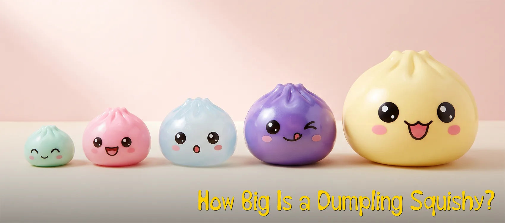 How Big Is a Dumpling Squishy? Sizes Explained (Mini to Giant)