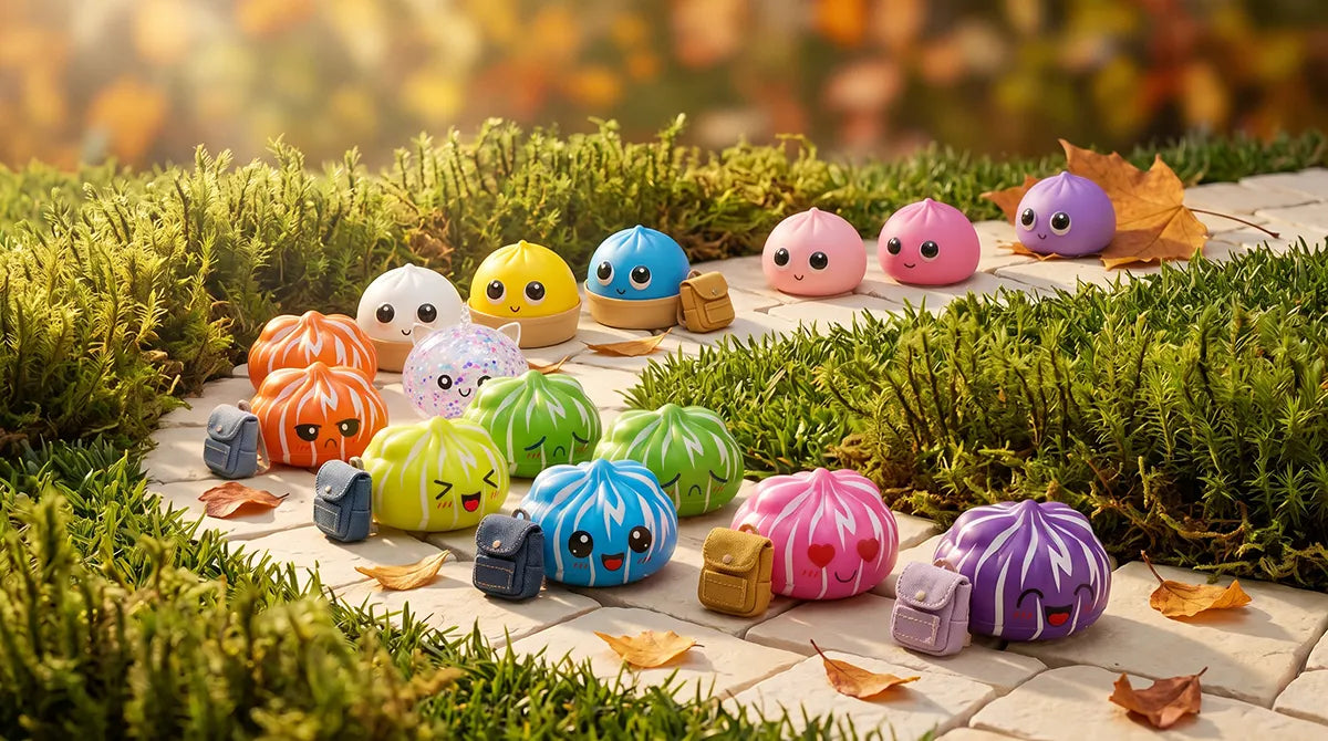 Back to School Dumpling Squishies