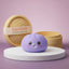 Big blue blow dumpling squishy front view