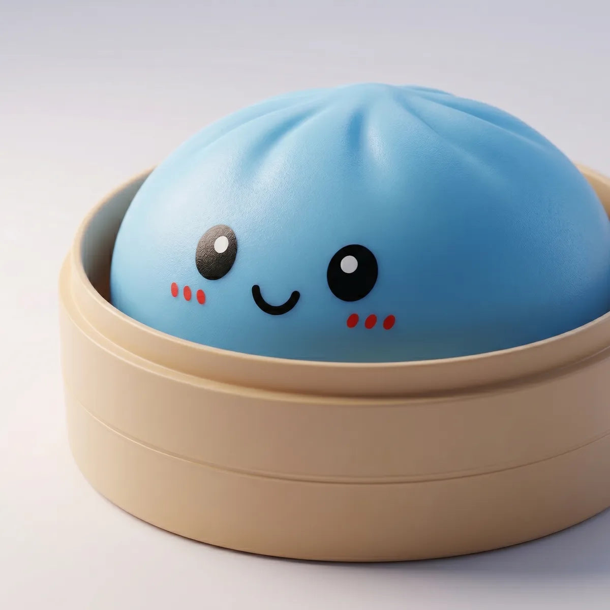 Ocean Blue Dumpling Squishy Secondary image