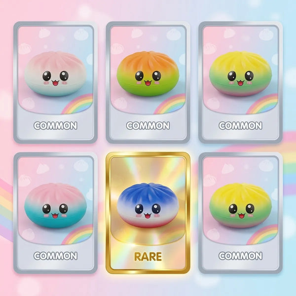 Charming mystery dumpling squishy collectible variants and rarity chart