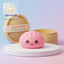 Dreamy pink squishy dumpling night light front view