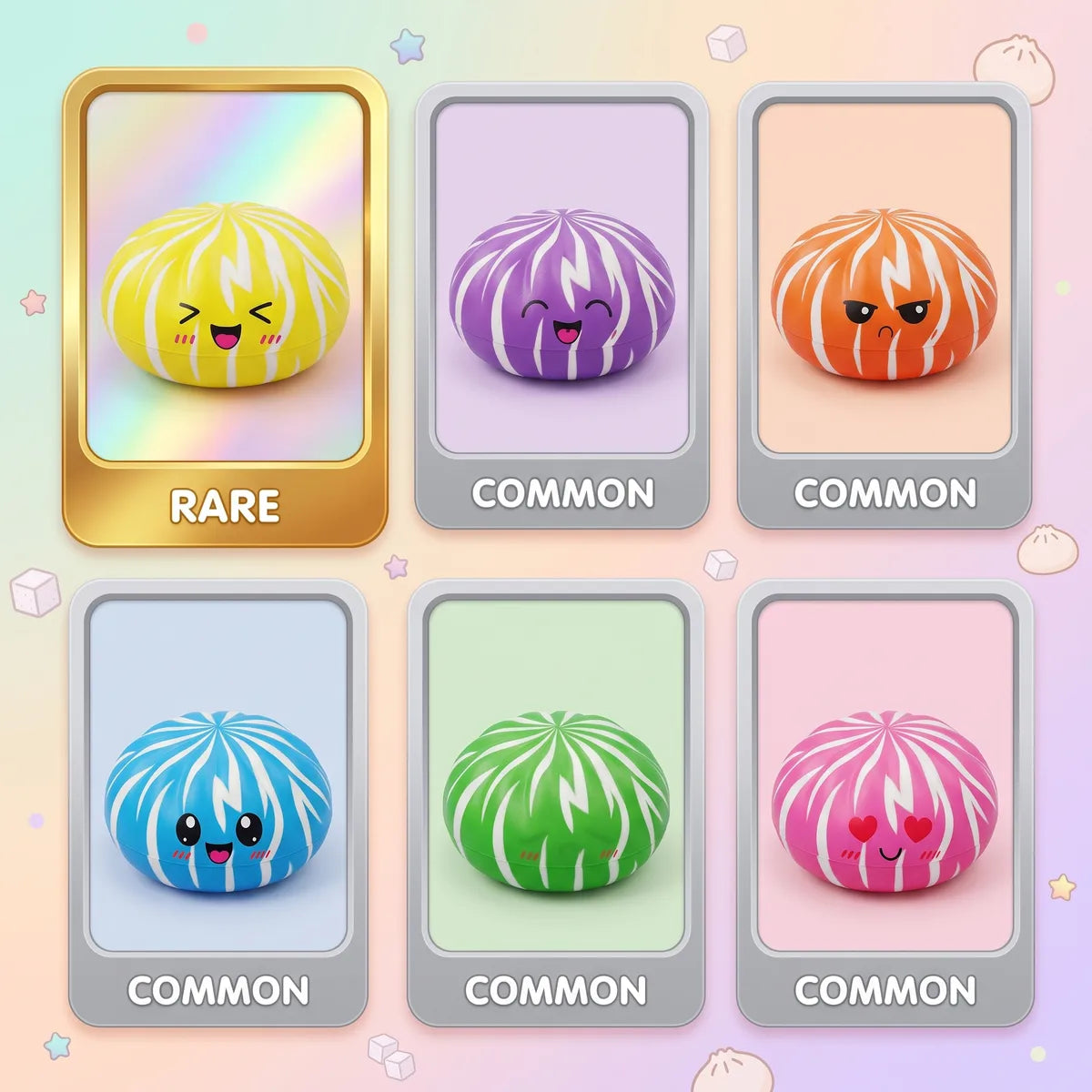 Fluffy Dumpling Squishy Bun Mystery Toy Secondary image