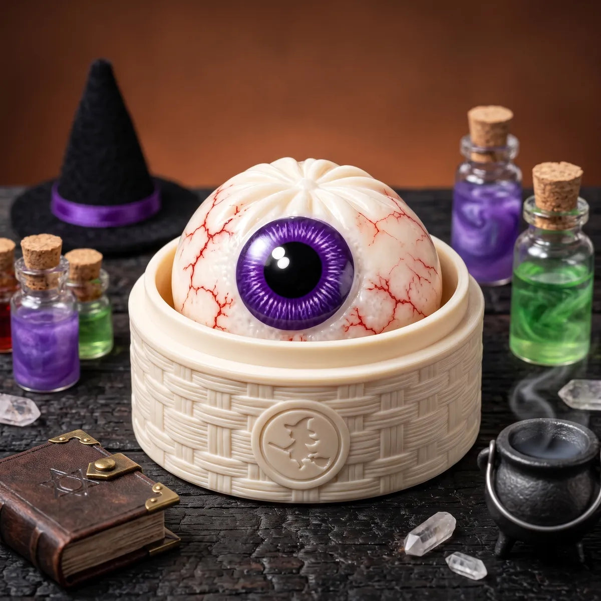 Creepy Eyeball Halloween Dumpling Squishy Secondary image
