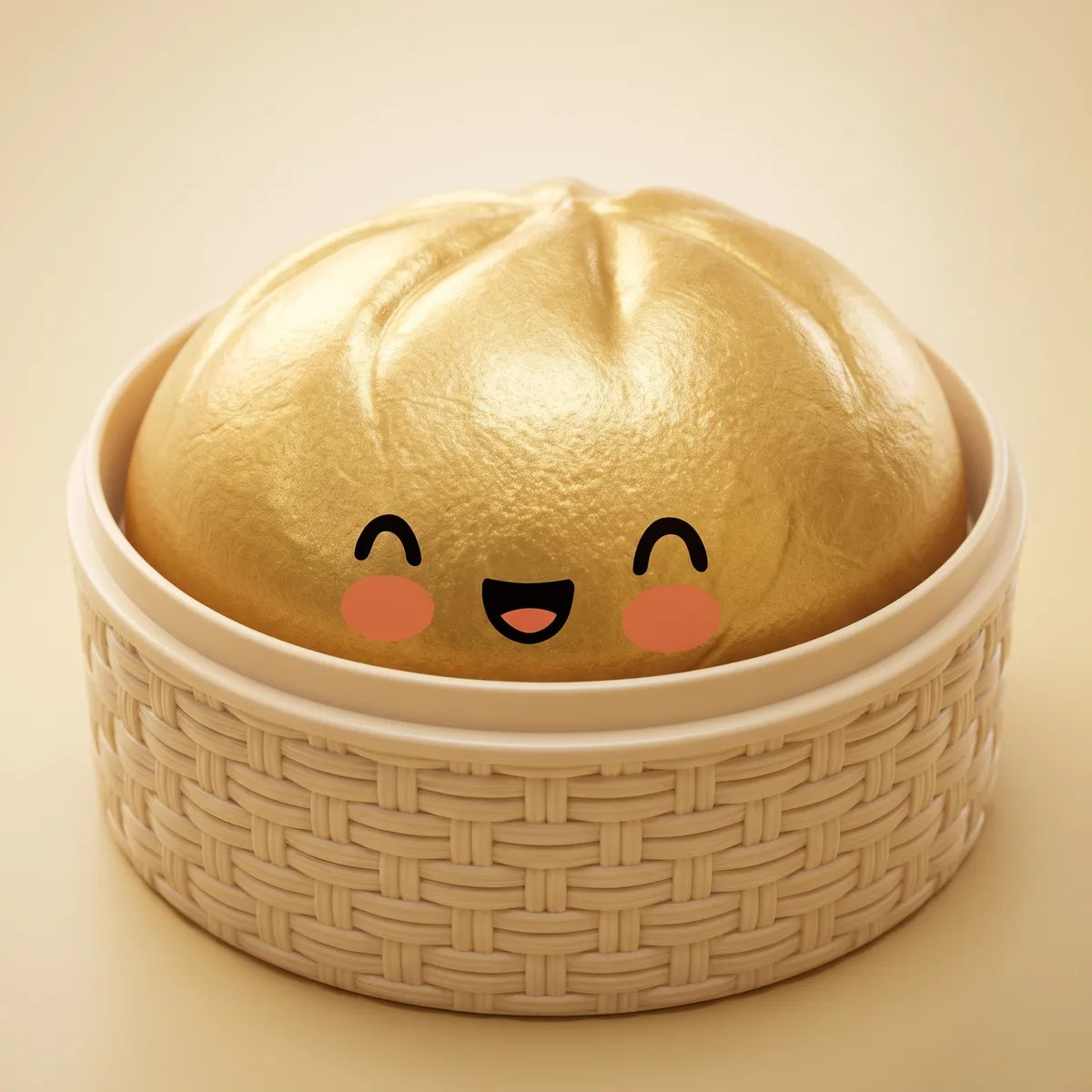 Lucky Golden Dumpling Squishy Bun Secondary image