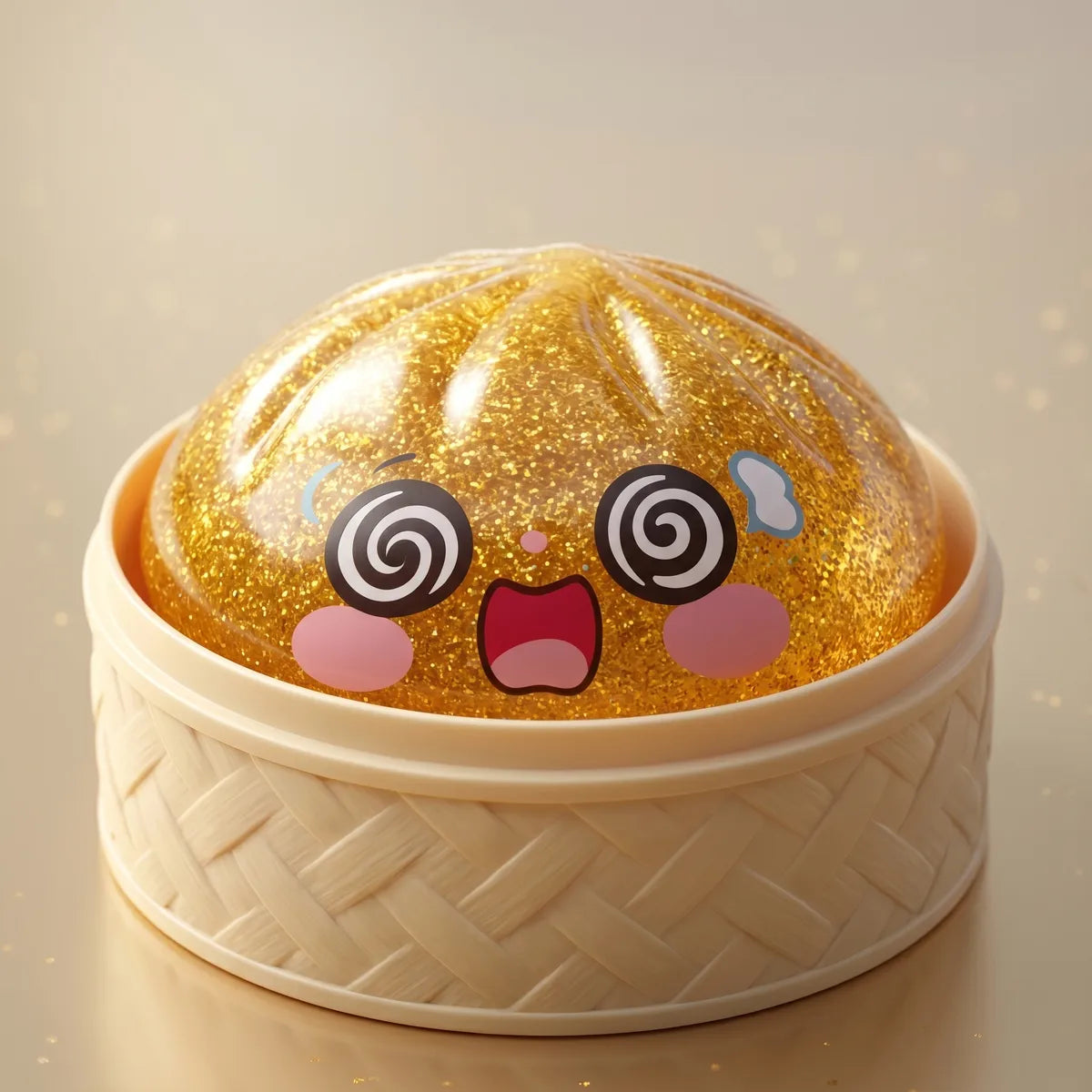 Lucky Golden Dumpling Squishy Secondary image