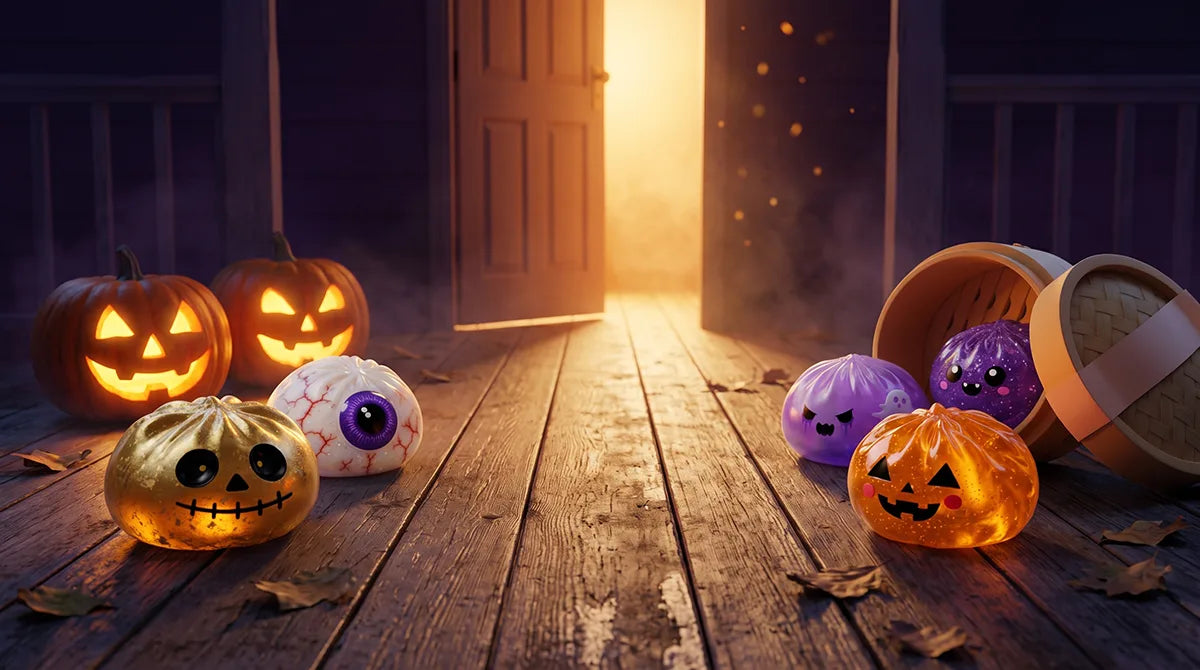 Halloween Dumpling Squishies