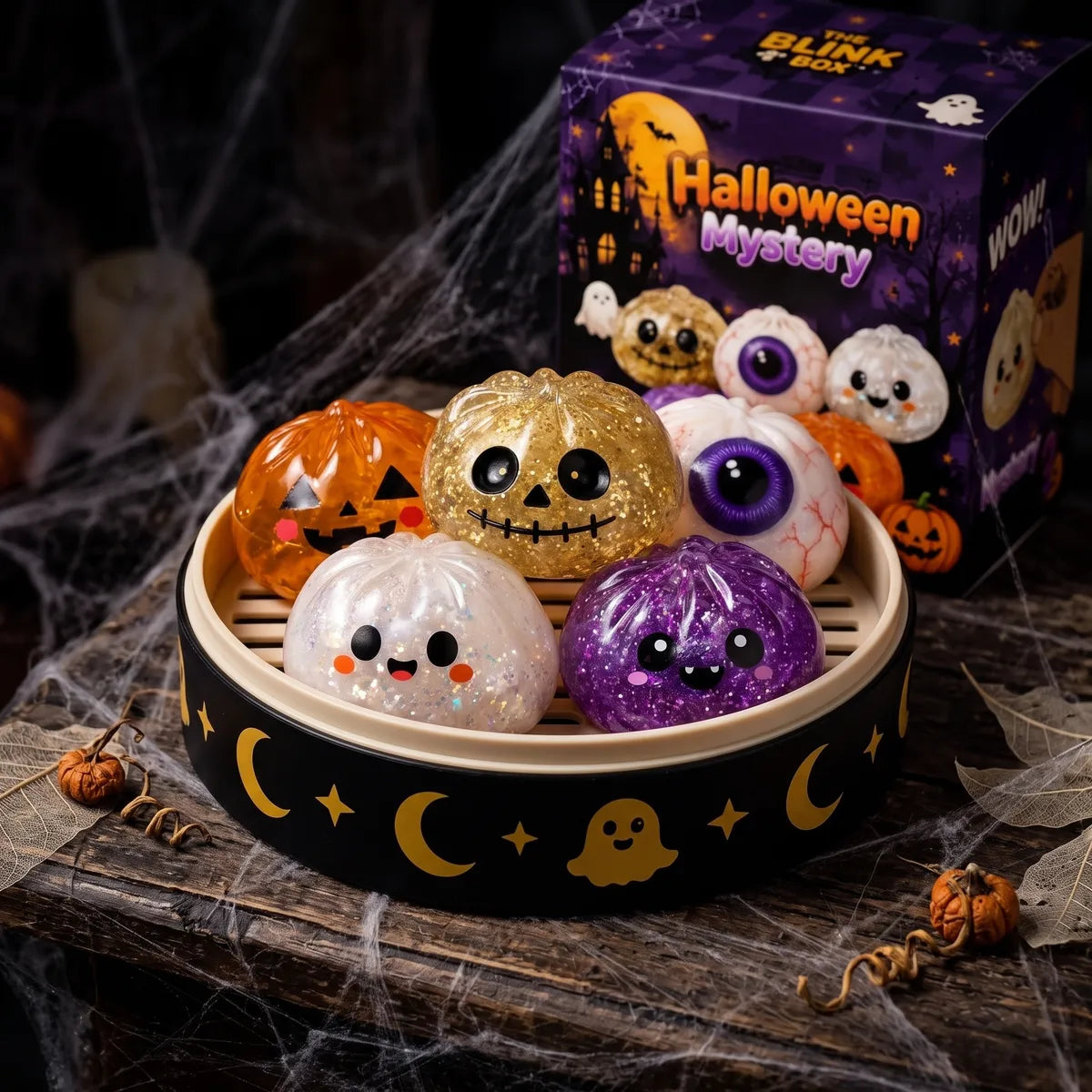 Haunted Halloween Dumpling Squishy Set Secondary image