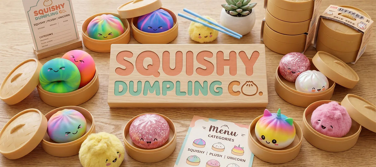 Dumpling Squishy and Squishy Dumpling Toys, Made to Last