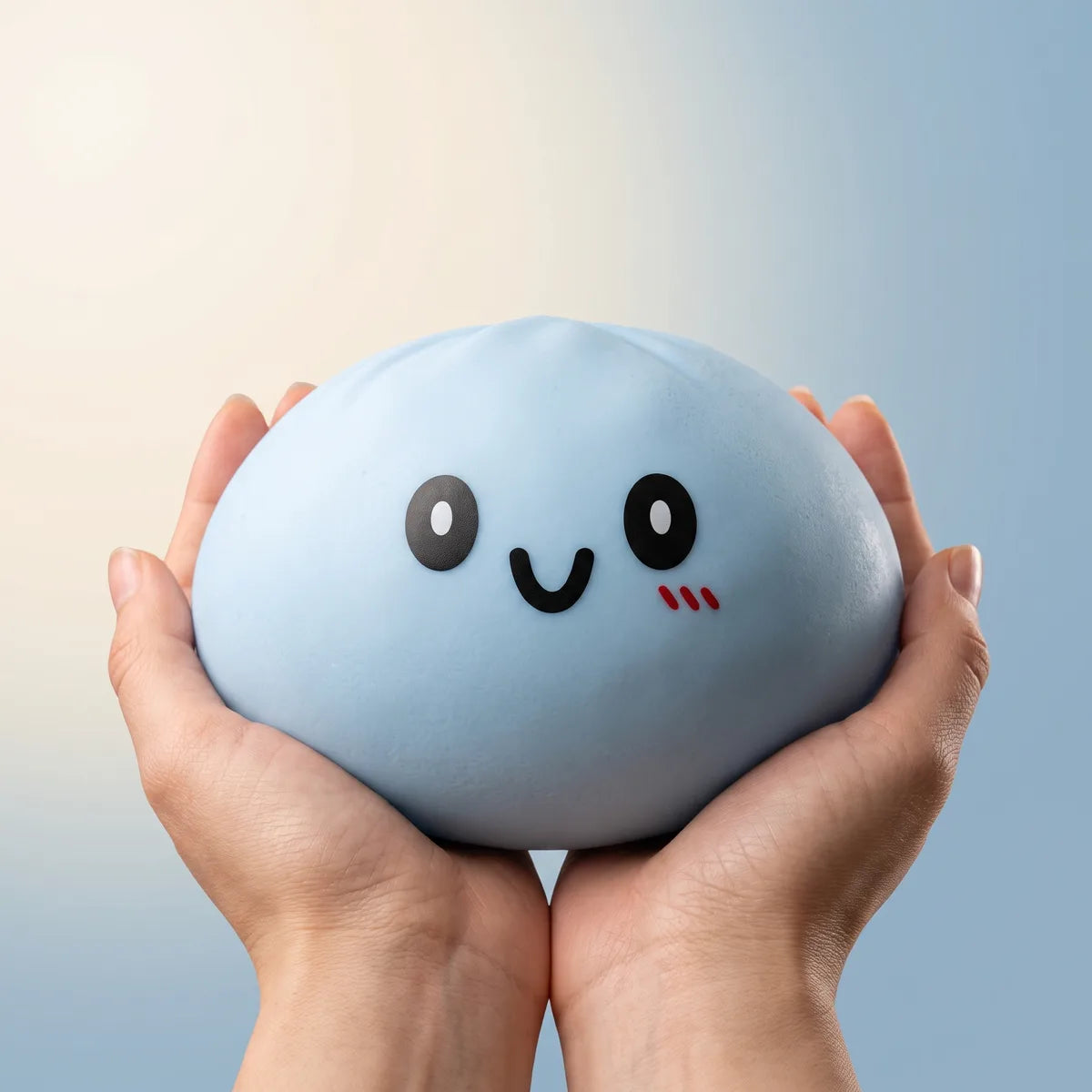 Jumbo Large Blue Dumpling Squishy Secondary image