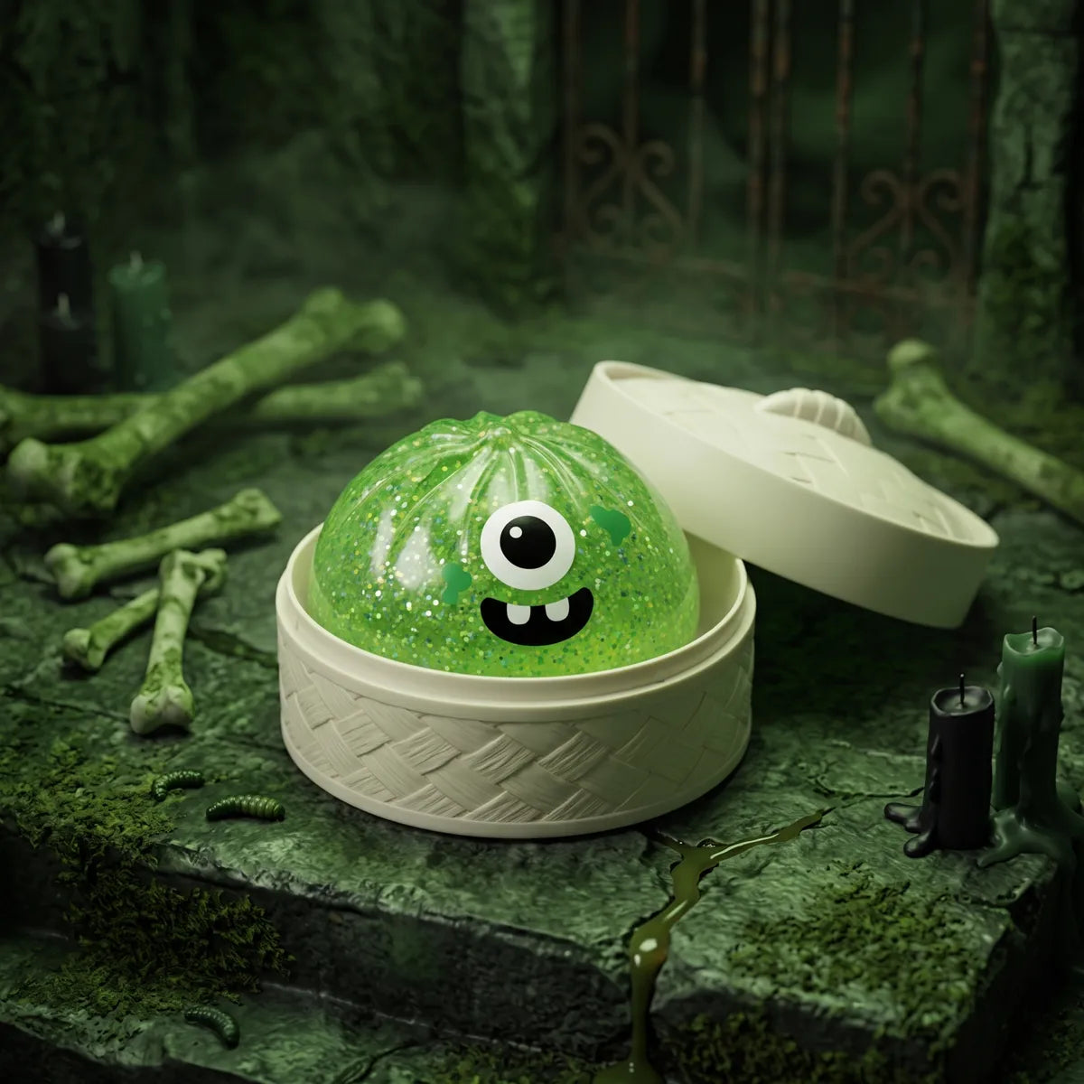 Slimy Monster Halloween Dumpling Squishy Secondary image