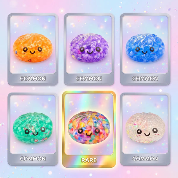 Mystery bubble dumpling squishy collectible variants and rarity chart
