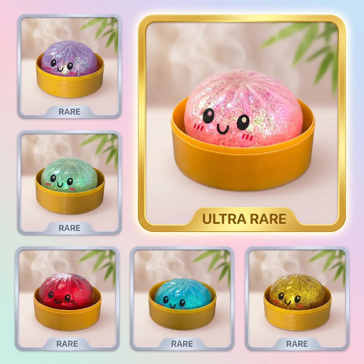Sparkle Mystery Dumplings Squishy Glitter Secondary image