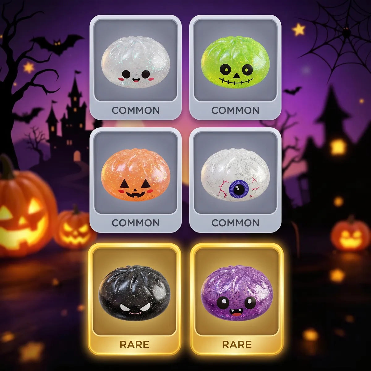 Surprise Mystery Halloween Dumpling Squishy Secondary image