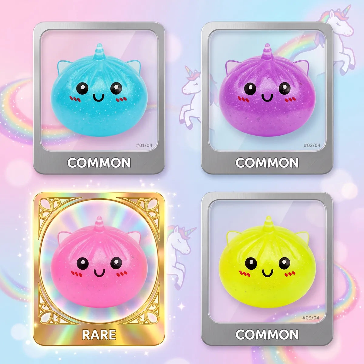 Magic Mystery Mini Unicorn Dumpling Squishy Secondary image