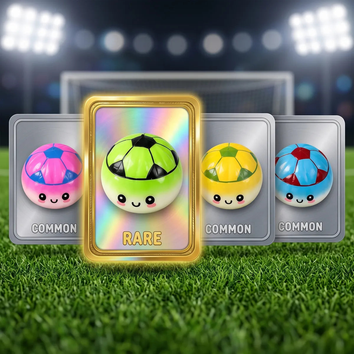 Mystery soccer dumpling squishy collectible variants and rarity chart
