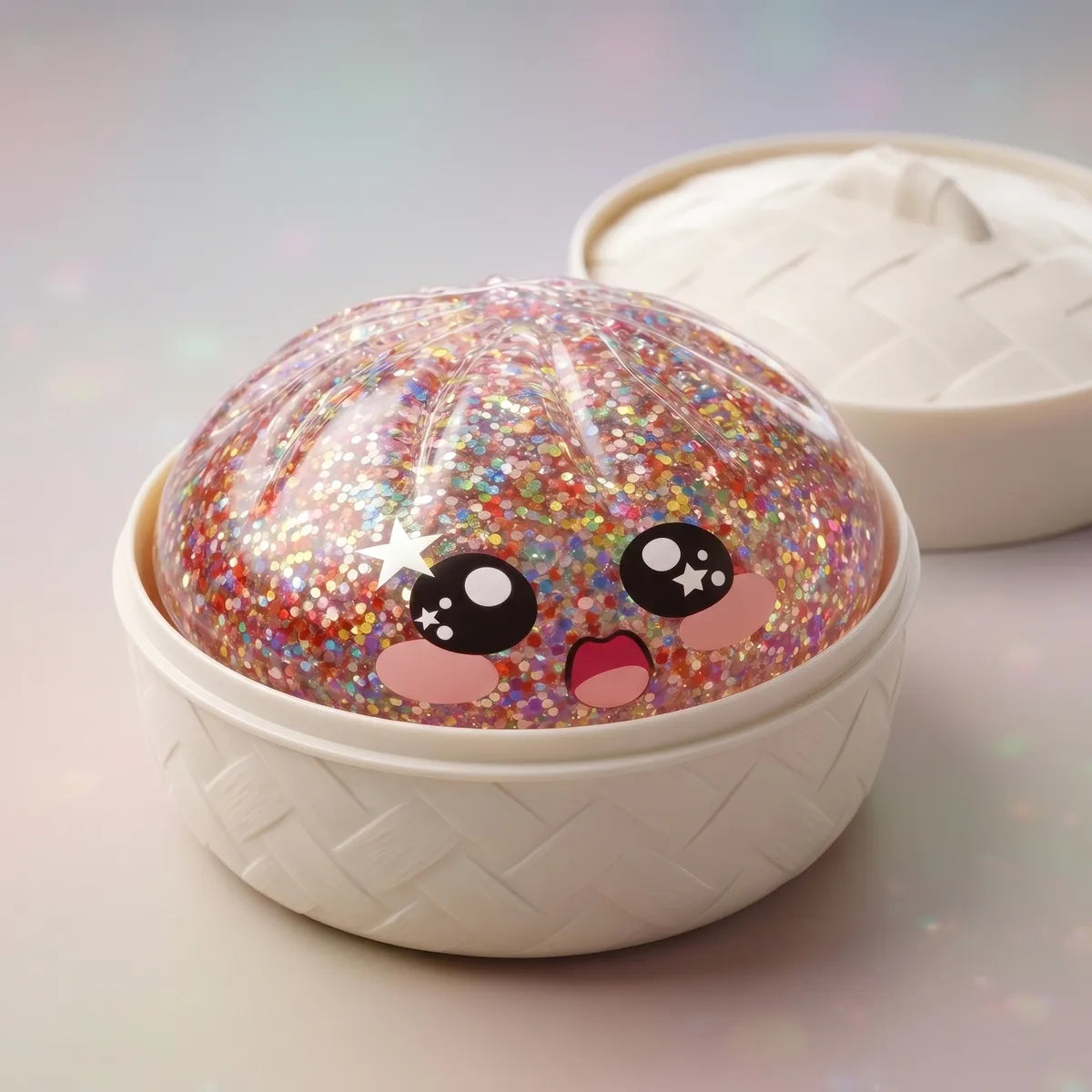 Kawaii Pink Galaxy Dumpling Squishy Secondary image
