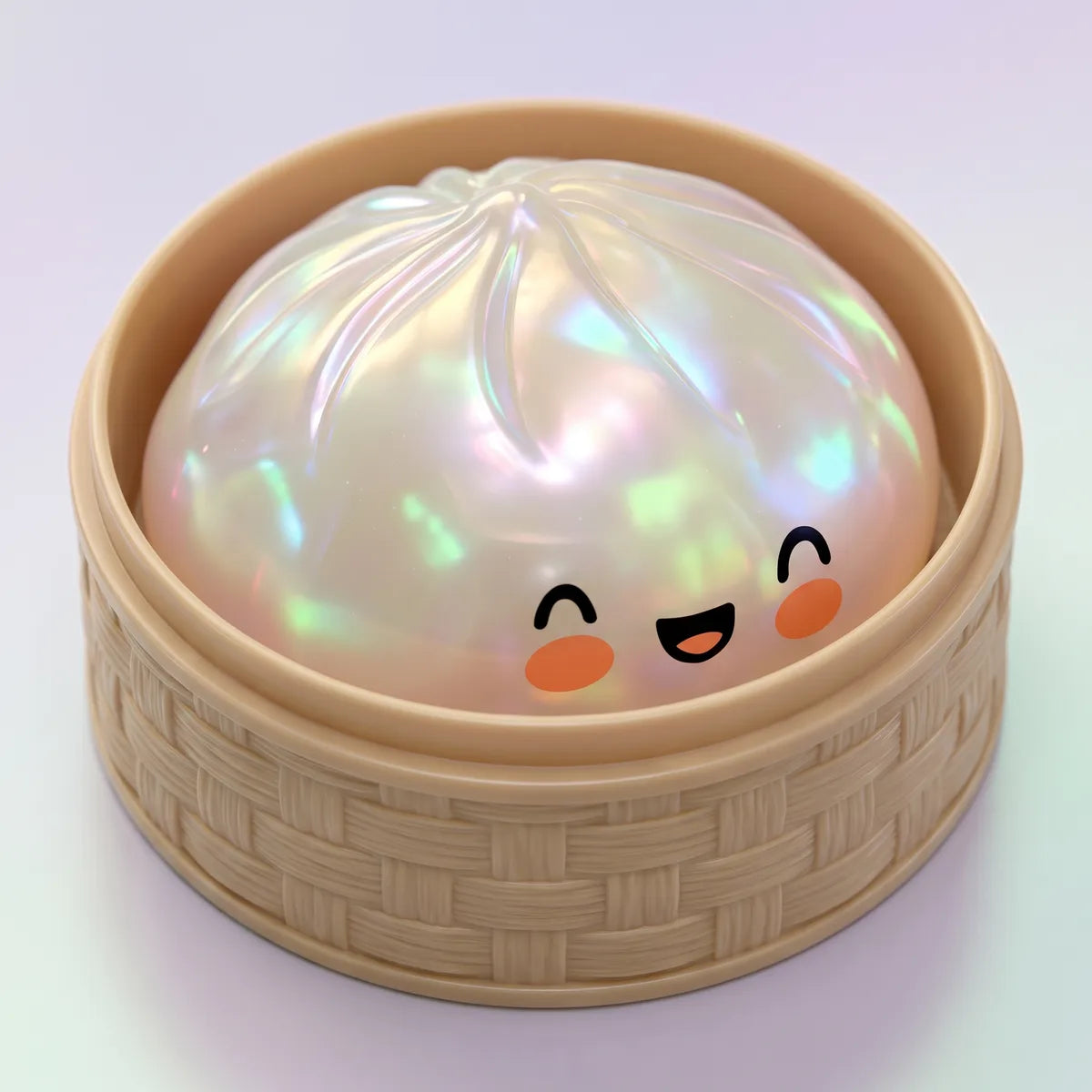 Cloud White Unique Dumpling Squishy Secondary image
